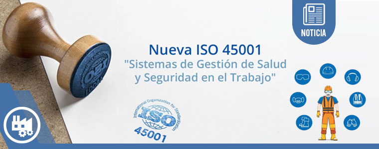 Nueva norma ISO 45001